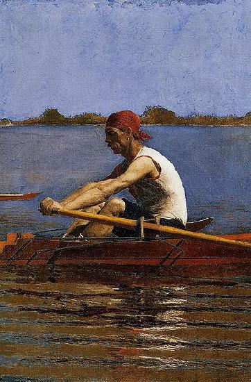 Thomas Eakins John Biglin in a Single Scull oil painting picture